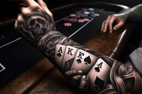 playing card tattoos|Playing Cards Tattoo: Dealing Aces in Inked Artistry.